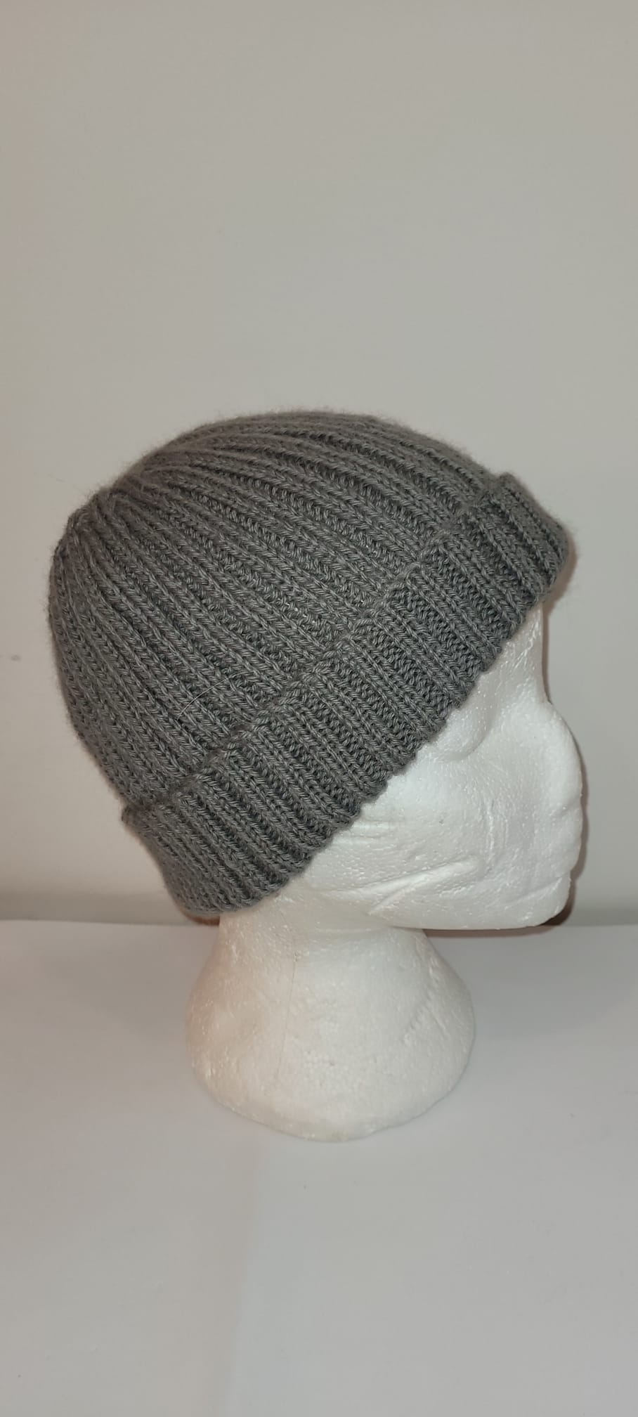 Grey Knitted Hat 