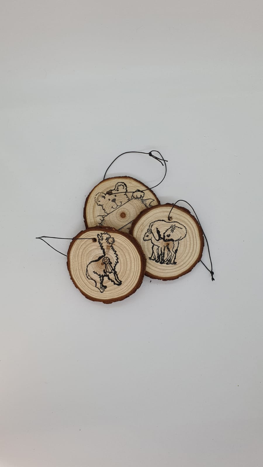 Wooden Christmas Tree Decoration