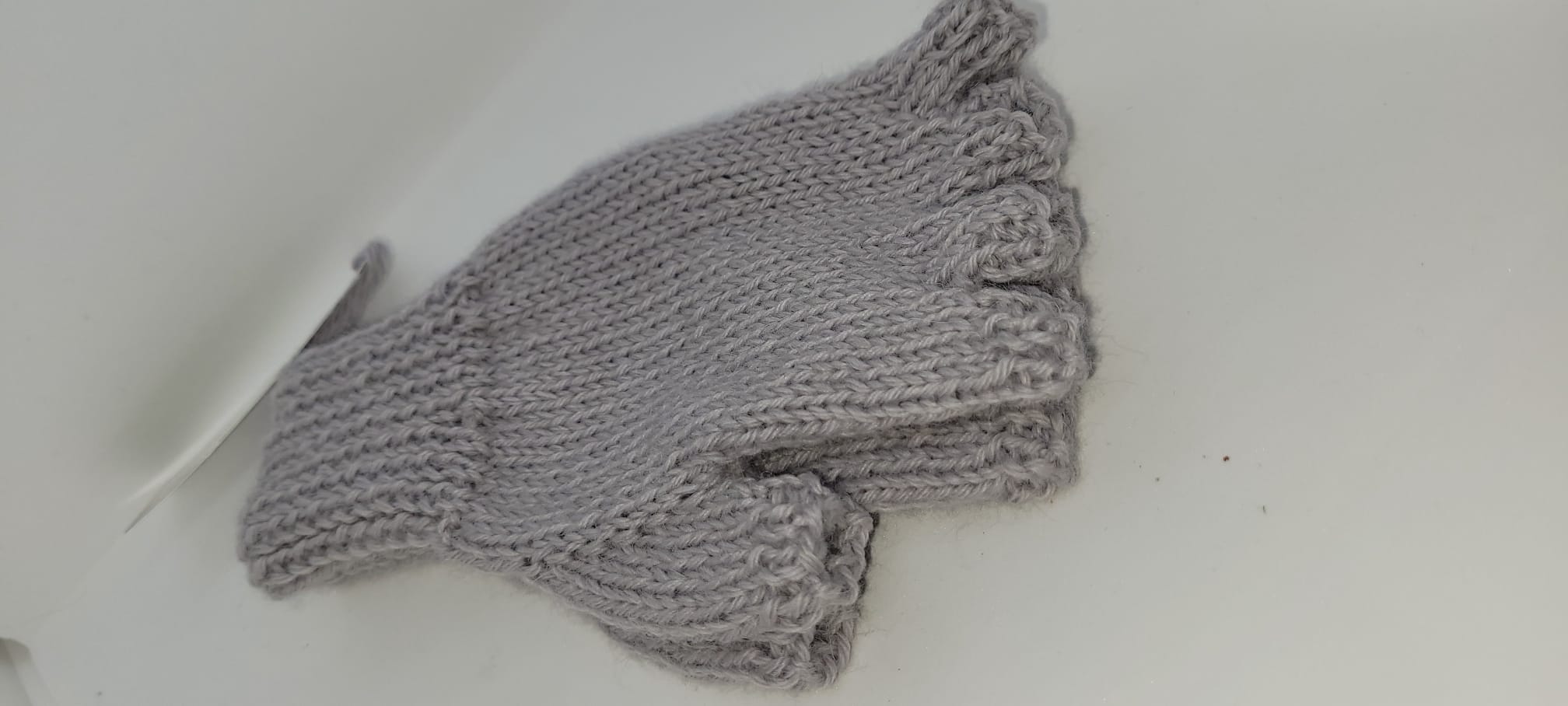  Grey Fingerless Gloves